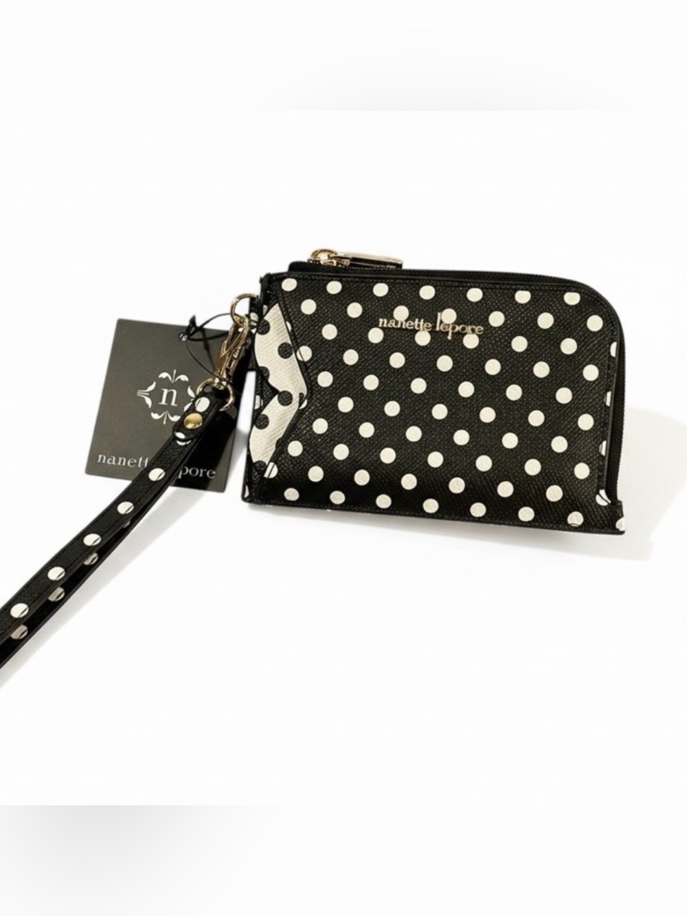 Nanette Lepore Black and White
Polka Dot Clutch